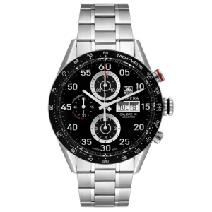 Replica Tag Heuer Carrera Day Date Chronograph Steel Mens Watches CV2A10