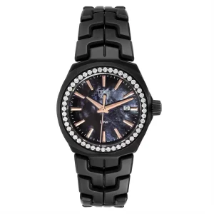 Replica TAG Heuer Link MOP Diamond Ceramic Ladies Watches WBC1391