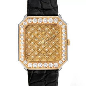 Replica Rolex Cellini Yellow Gold Diamond Vintage 5032