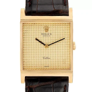Replica Rolex Cellini Classic Yellow Gold Champagne Dial Vintage 4312