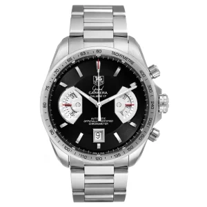 Replica Tag Heuer Grand Carrera Black Dial Automatic Mens Watches CAV511A