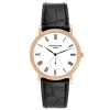 Patek Philippe Calatrava 18k Rose Gold White Dial Mens Fake 5116 5116R