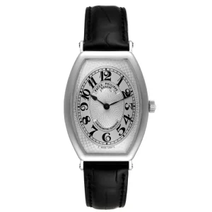 Patek Philippe Gondolo  Platinum Black Strap Mens Fake 5098
