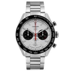Replica Tag Heuer Carrera Anniversary LE Steel Silver Dial Mens Watches CBN2A1D
