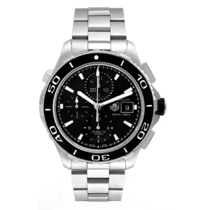 Replica Tag Heuer Aquaracer Black Dial Steel Mens Watches CAK2110