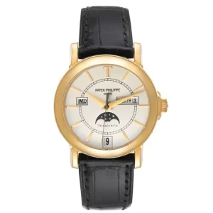 Patek Philippe Annual Calendar Tiffany Yellow Gold Mens Fake 5150 5150J