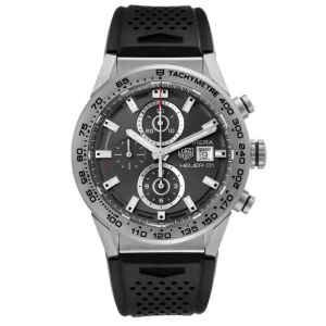 Replica Tag Heuer Carrera Grey Dial Titanium Mens Watches CAR208Z