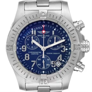 Fake Breitling Avenger Seawolf Blue Dial Mens Replica Watch A73390