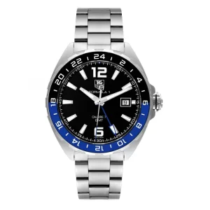 Replica Tag Heuer Formula 1 Batman Bezel Steel Mens Watches WAZ211A
