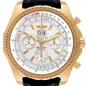 Fake Breitling Bentley Motors 6.75 Yellow Gold Chronograph Mens Replica Watch K44362