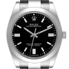 Replica Rolex Oyster Perpetual Black Dial Steel 126000