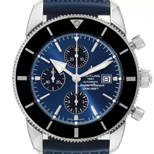 Breitling SuperOcean Heritage II Chrono 46 Blue Dial Replica Watches A13312