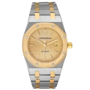 Replica Audemars Piguet Royal Oak Steel Yellow Gold Mens Clone 15000SA