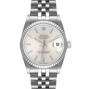 Rolex Datejust Midsize 31 Silver Dial Ladies Replica 68274
