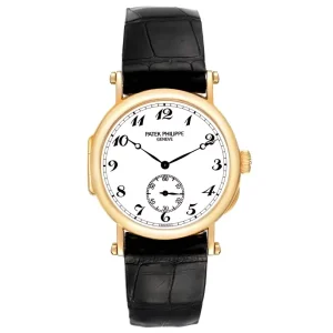 Patek Philippe Calatrava Officer Limited 150th Anniversary Yellow Gold Mens Fake 3960