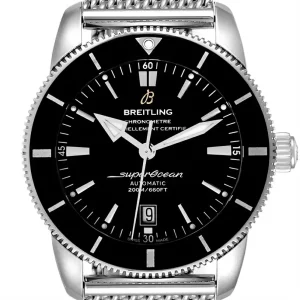 Breitling Superocean Heritage 46 Black Dial Mens Replica Watches AB2020
