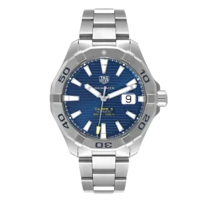 Replica Tag Heuer Aquaracer Blue Dial Steel Mens Watches WAY2012