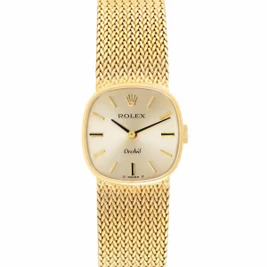 Replica Rolex Cellini Orchid Yellow Gold Vintage Cocktail Ladies 2672