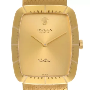 Replica Rolex Cellini 18k Yellow Gold Champagne Dial Vintage 4322
