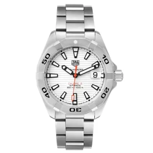 Replica Tag Heuer Aquaracer White Dial Steel Mens Watches WBD2111