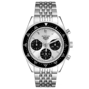 Replica Tag Heuer Autavia Heritage Silver Dial Steel Mens Watches CBE2111
