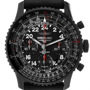 Breitling Navitimer Cosmonaute Black Dial Blacksteel LE Mens Replica Watches MB0210