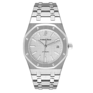 Replica Audemars Piguet Royal Oak Silver Dial Steel Mens Clone 15300ST