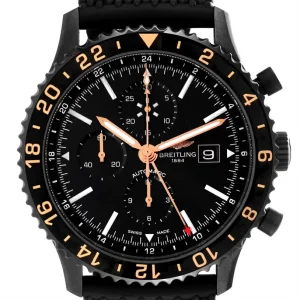 Fake Breitling Chronoliner Las Vegas Edition Blacksteel Mens Replica Watch M24310