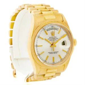 Fake Rolex Day-Date President Vintage 18k Yellow Gold Watch 1807