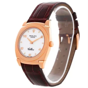 Replica Rolex Cellini Cestello 18K Rose Gold 5320