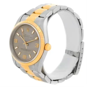Replica Rolex Non Date Steel 18k Yellow Gold 14233