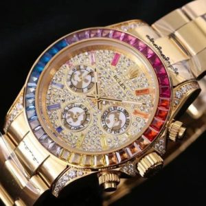 Rolex Cosmograph Daytona Rainbow Diamond Watches