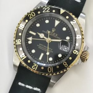 Replica Rolex Oyster Perpetual GMT-Master II Black Dial Vintage Watch