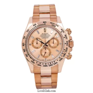 Rolex Daytona 116505 40MM Rose Gold Dial With Rose Gold Bracelet BB22223
