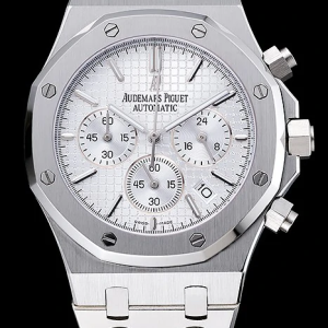 Audemars Piguet Royal Oak Chronograph White Dial Stainless Steel Bracelet new124871