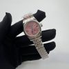 Replica Rolex Datejust Two-Tone Pink Floral Dial Jubilee Bracelet Watches