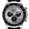 Replica Rolex Daytona Grey Dial White Gold Ceramic Bezel Watches BB123467