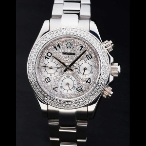 Rolex Daytona Diamond Dial and Bezel Watch BB31224