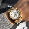 Replica Rolex Day Date White Dial Watch BB77768