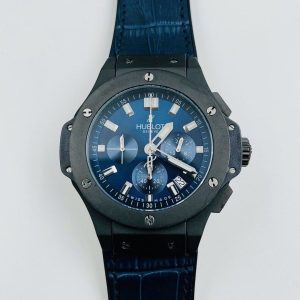 Replica Hublot Big Bang Ceramic Blue Chronograph 44mm Quartz Movement BB77778