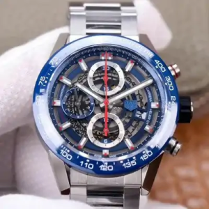 Tag Heuer Carrera Calibre Heuer 01 CAR201T.BA0766 Chronograph Blue Dial Quartz Movement
