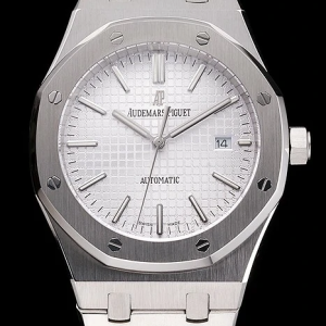 Replica Audemars Piguet Royal Oak White Dial Stainless Steel Case And Bracelet BB121560