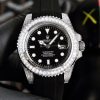 Replica Rolex Submariner Black Dial Diamond Case and Bezel Watch BB16888